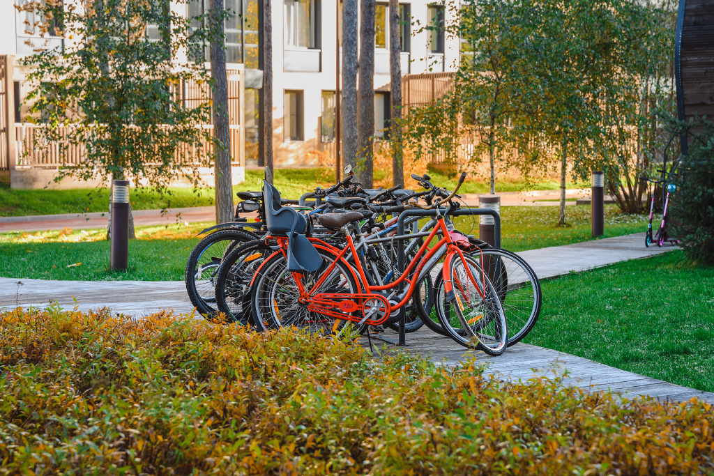 «Мир внутри»: велопарковки во дворах